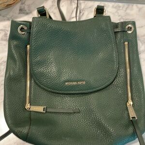 Micheal Kors Leather Backpack